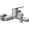 Комплект CERSANIT 3 в 1: смеситель для ванны FLAVIS и смеситель для раковины FLAVIS и душевая стойка VIBE 64508